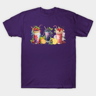 A smoothie a day keeps the bad vibes away T-Shirt